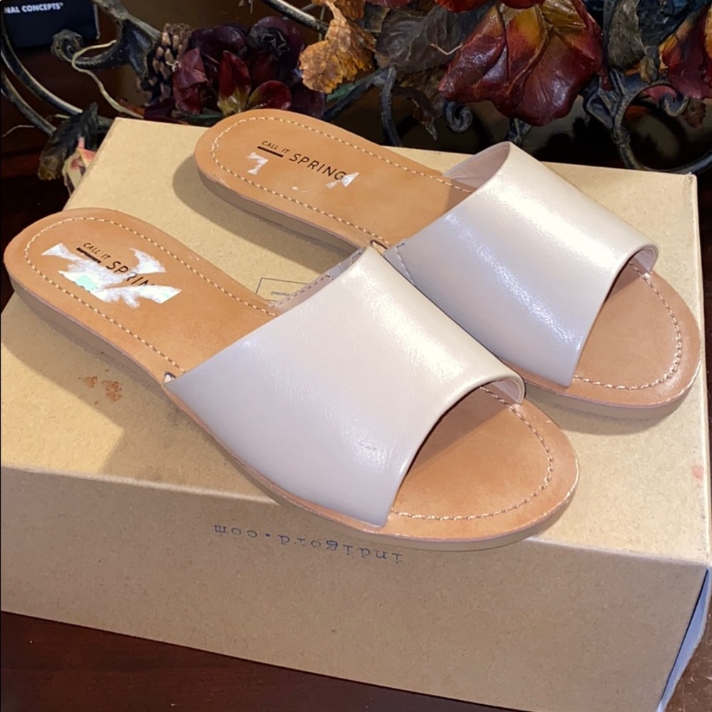 Call It Spring Nude Sandals Size 6.5/7.5/9